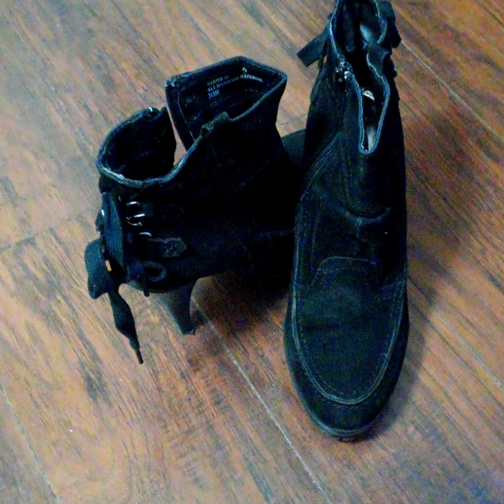 Black booties